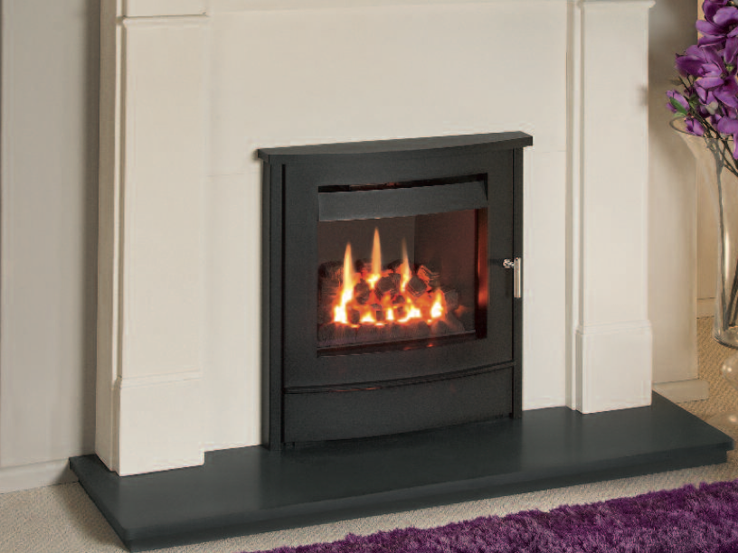 Nu Flame Vitesse with standen front - Please refer to Efficiency Labels for efficiency rating.