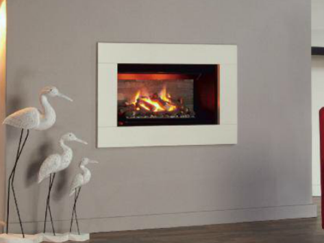 The Icona 600HE is a highly efficient and stylish open fronted fire that will enhance any room. It is very versatile and as well as being used as a Hole in the Wall feature it can be fitted into a fireplace. With a choice of frames, formats, and a selection of stunning hand finished fuel effects and rear linings, you can tailor the Icona 600HE to suit your individual style.