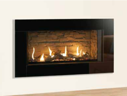The Eclipse Expression is a versatile frame that can fit in with a wide spectrum of interior styles. Available in Graphite or a choice of three stunning metallic colour options, the deep profile of the Expression frame has a smooth, geometric design which perfectly captures the large flame picture and realistic log-effect fuel bed. A perfect finish to an already incredible focal point.