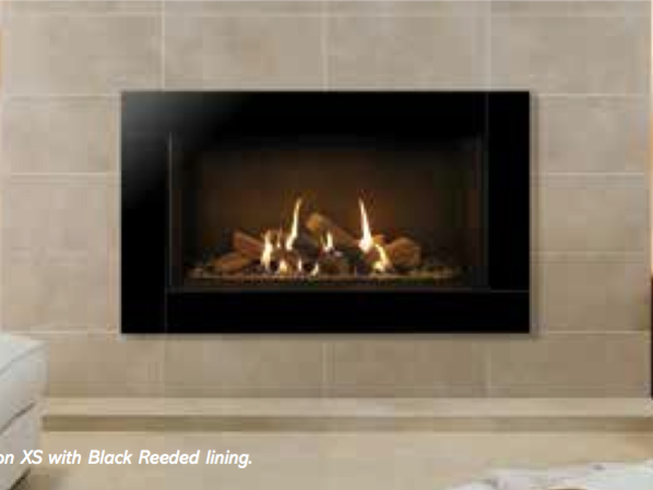 The Icon XS is a truly awe-inspiring frame and the perfect complement to the large format Riva2 800 & 1050 fires. Iconic in both name and nature, this luxuriant frame is designed to make an impact. The resplendent, highly reflective Black Glass and clean geometric lines offers unrivalled flair and elegance blending seamlessly with your own decorative tastes.