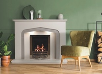 48” Richmond marble fireplace